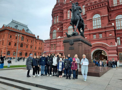 Экскурсия по центру Москвы на английском, 16 октября 2021 г.   